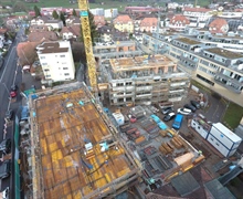 Decke EG Haus 1 kurz vor dem betonieren Dezember 2017